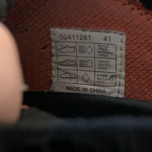 Hugo Boss Hybrid Runn Trainer men’s black shoes size 41 - Picture 4 of 16